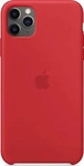 Apple MWYV2ZM/A, Silikoncase f&uuml;r das Apple iPhone 11 Pro Max - (Product) Red Rot