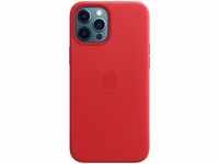 Apple MHKJ3ZM/A, Apple Leder-Case MagSafe für das iPhone 12 Pro Max - Red Rot