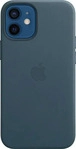 Apple MHK83ZM/A, Leder-Case MagSafe f&uuml;r das Apple iPhone 12 Mini - Baltic Blue Blau