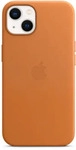Apple MM103ZM/A, Leder-Case MagSafe f&uuml;r das Apple iPhone 13 - Golden Brown Braun