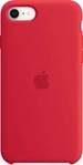 Apple MN6H3ZM/A, Silikoncase f&uuml;r das Apple iPhone SE (2022 / 2020) / 8 / 7 - Rot