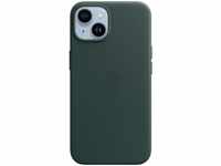 Apple MPP53ZM/A, Apple Leder-Case MagSafe für das iPhone 14 - Forest Green...
