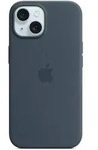 Apple MT0N3ZM/A, Silikon-Case MagSafe f&uuml;r das Apple iPhone 15 - Storm Blue Blau