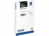 EPSON Original T9081 Tintenpatrone 100 ml black XL für EPSON Workforce Pro WF-6000