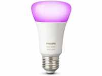 Philips Hue White & Color Ambiance E27 LED Lampe 10W wie 45W - RGBW dimmbar,...