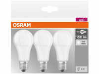 3er-Pack Osram E27 Sparsame LED Leuchtmittel mattiert & leistungsstark 14W wie 100W