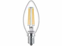 PHILIPS E14 LED Filament Leuchtmittel Kerzenform 6.5W wie 60W warmweiss klar,...