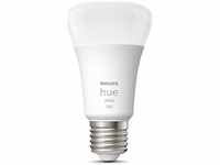 Philips Hue White E27 LED Lampe 9,5W wie 75W 2700K dimmbares Warmweiß - hell mit