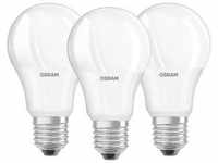3er-Pack Osram LED BASE E27 10W wie 75W Warmweiß blendfreies helles Licht, EEK: E