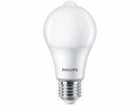 Philips E27 LED Lampe Sensor mit Bewegungsmelder 8W wie 60W warmweißes Licht