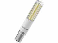 OSRAM B15d LED Special T SLIM Dimmbare schlanke LED Lampe 2700K warmweiß 9W wie 75W,