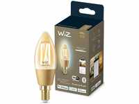 WIZ E14 Smarte LED Filament Lampe Bernstein Tunable White 4,9W wie 25W WLAN -...