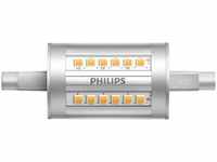 Philips LED 78mm R7s Stablampe 7,5W wie 60W 3000K warmweißes Licht, EEK: E
