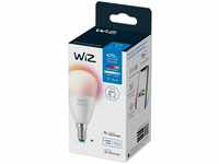 WIZ E14 Smarte LED Tropfenlampe RGBW 4,9W wie 40W WLAN/Wi-Fi Tunable White &...