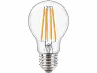 PHILIPS E27 Leistungstarke klare LED Lampe A60 10.5W wie 100W 2700K warmweißes
