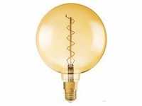 OSRAM Globe E27 LED VINTAGE Glühbirne dimmbar GOLD 5W wie 40W extra warmweiß,...