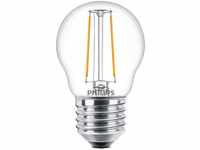 Philips E27 LED Lampe Classic Filament Tropfen klar 2W wie 25W 2700K warmweißes