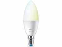 2er Pack WIZ E14 Smarte LED Kerzenlampe Tunable White 4,9W wie 40W WLAN/ Wi-Fi, EEK: