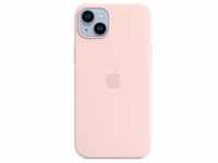 Apple Silicone Case mit MagSafe (für iPhone 14 Plus) Chalk Pink