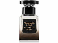 Abercrombie & Fitch Authentic Night Men Eau de Toilette für Herren 30 ml,