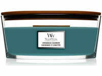 Woodwick Evergreen Cashmere Duftkerze mit holzdocht (hearthwick) 453,6 g