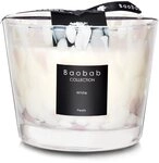 Baobab Collection Pearls White Duftkerze 500 g, Grundpreis: &euro; 180,- / l