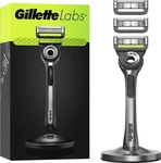 Gillette Labs Rasierer mit St&auml;nder + Ersatzklingen 1 St., Grundpreis: &euro;