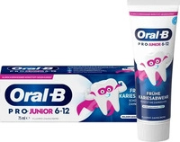 Oral-B Junior Zahnpasta f&uuml;r Kinder 6 y+ 75 ml, Grundpreis: &euro; 63,- / l