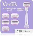 Gillette Venus Comfortglide Breeze Rasierklingen 6 St., Grundpreis: &euro; 5.083,- /