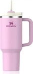 Stanley Quencher H2.O FlowState Tumbler Edelstahlbecher mit Trinkhalm gro&szlig;,