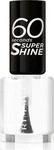 Rimmel 60 Seconds Super Shine Nagellack Farbton 740 Clear 8 ml, Grundpreis: &euro;