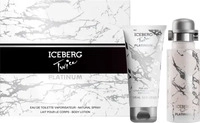 Iceberg Twice Platinum Geschenkset f&uuml;r Damen 1 St., Grundpreis: &euro; 21.900,- / l