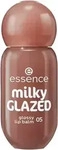 essence milky GLAZED essence milky GLAZED t&ouml;nender Lippenbalsam mit Glanz Farbton 05