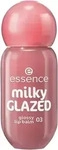 essence milky GLAZED essence milky GLAZED t&ouml;nender Lippenbalsam mit Glanz Farbton 03