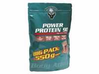 Body Attack Power-Protein Molkenprotein mit Vitaminen Geschmack Hazelnut Cream 500 g,