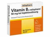 Vitamin B1-ratiopharm 50 mg/ml Injektionslösung Ampullen