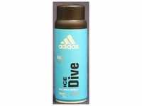 Adidas Ice Dive Deodorant Spray für Herren 48 h 150 ml, Grundpreis: &euro; 22,- / l