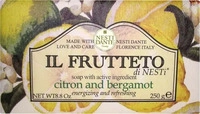 Nesti Dante Il Frutteto Citron and Bergamot Naturseife 250 g, Grundpreis: &euro; 22,-