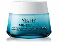 Vichy Minéral 89 Feuchtigkeitscreme 72h ohne Parfümierung 50 ml