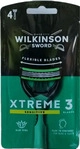 Wilkinson Sword Xtreme 3 Sensitive Comfort Einweg-Rasierer f&uuml;r Herren 4 St.,