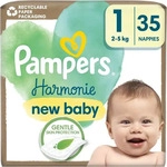 Pampers Harmonie Size 1 Einwegwindeln 2-5 kg 35 St., Grundpreis: &euro; 340,- /...