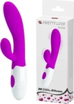 PRETTY LOVE Alvis Vibrator mit Klitoris-Stimulator Pink 20 cm, Grundpreis: &euro;