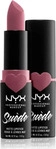 NYX Professional Makeup Suede Matte Lipstick Mattierender Lippenstift Farbton 28 Soft
