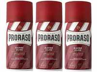 Proraso Red Red Rasierschaum mit nahrhaften Effekt 300 ml, Grundpreis: &euro; 22,- /