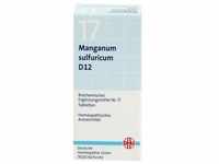 DHU Schüssler-Salz Nr. 17 Manganum sulfuricum D 12 Tabletten
