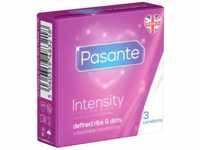 Pasante Intensity Kondome 3 St., Grundpreis: &euro; 567,- / l