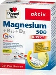 Doppelherz Magnesium 500 + B12 + D3 S&auml;ckchen tr&auml;gt zur normalen Funktion des