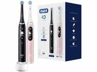 Oral B iO6 DUO Oral B iO6 DUO elektrische Zahnbürste Black & Pink Sand 2 St.,