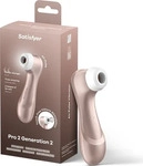 Satisfyer PRO 2 Generation 2 Klitoris-Stimulator Gold 16.5 cm