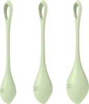 Satisfyer YONI POWER 2 TRAINING Vaginalkegel Green 3 St., Grundpreis: &euro; 6.833,-